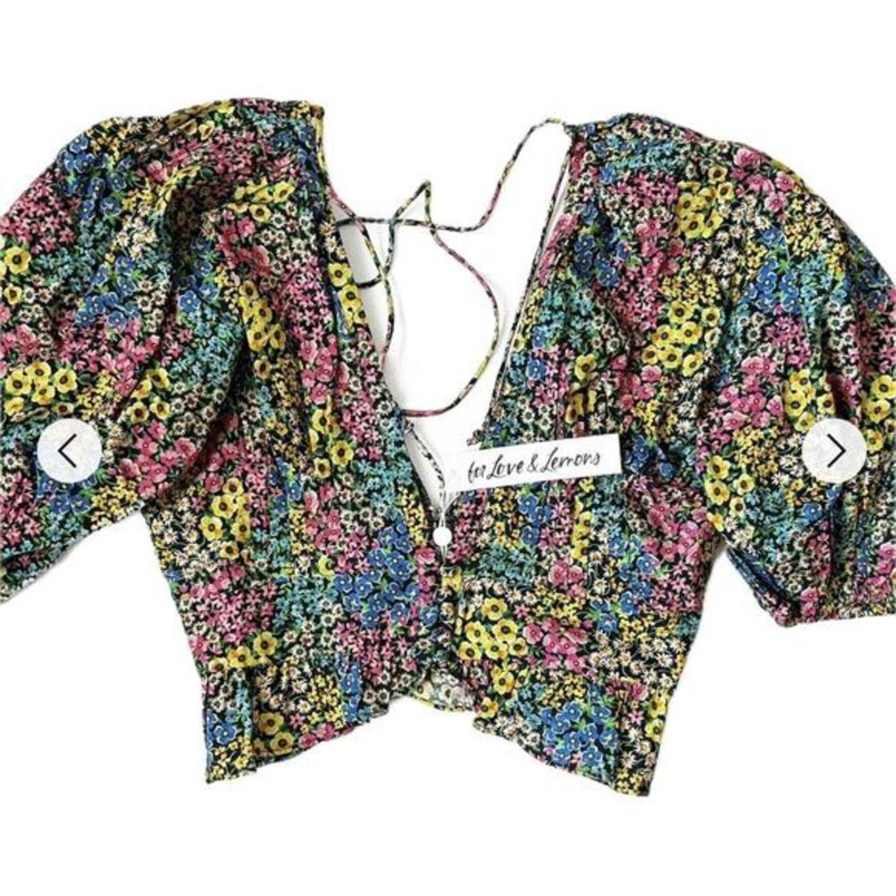 Copied - For Love & Lemons Ruth Crop Top